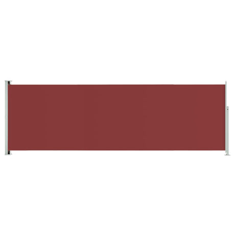 Écran de jardin vidaxl extensible 200x600 cm rouge