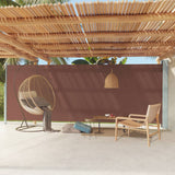 Vidaxl Garden Screen Wyciągnięty 200x600 cm brąz