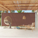 Vidaxl Garden Screen utvidbar 220x600 cm brun