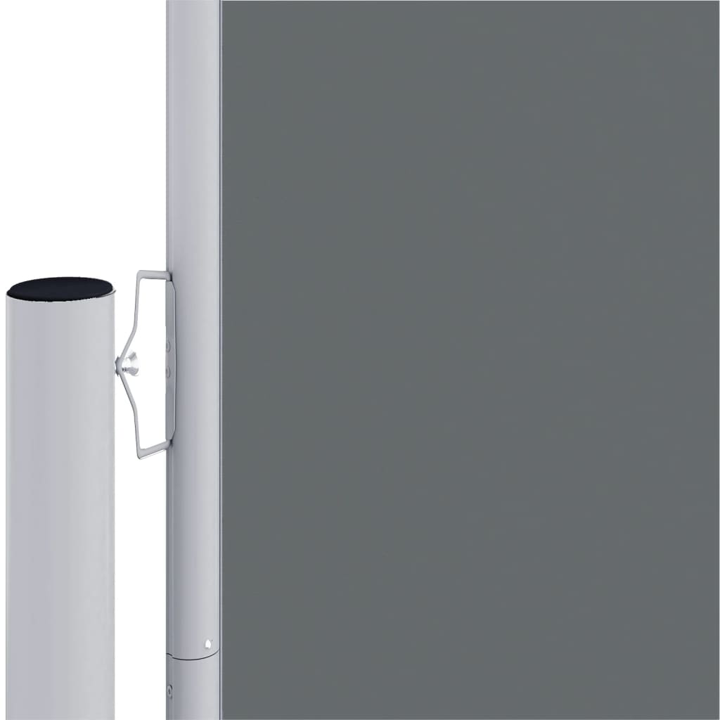 Pare-brise Vidaxl extensible 180x600 cm anthracite -colored
