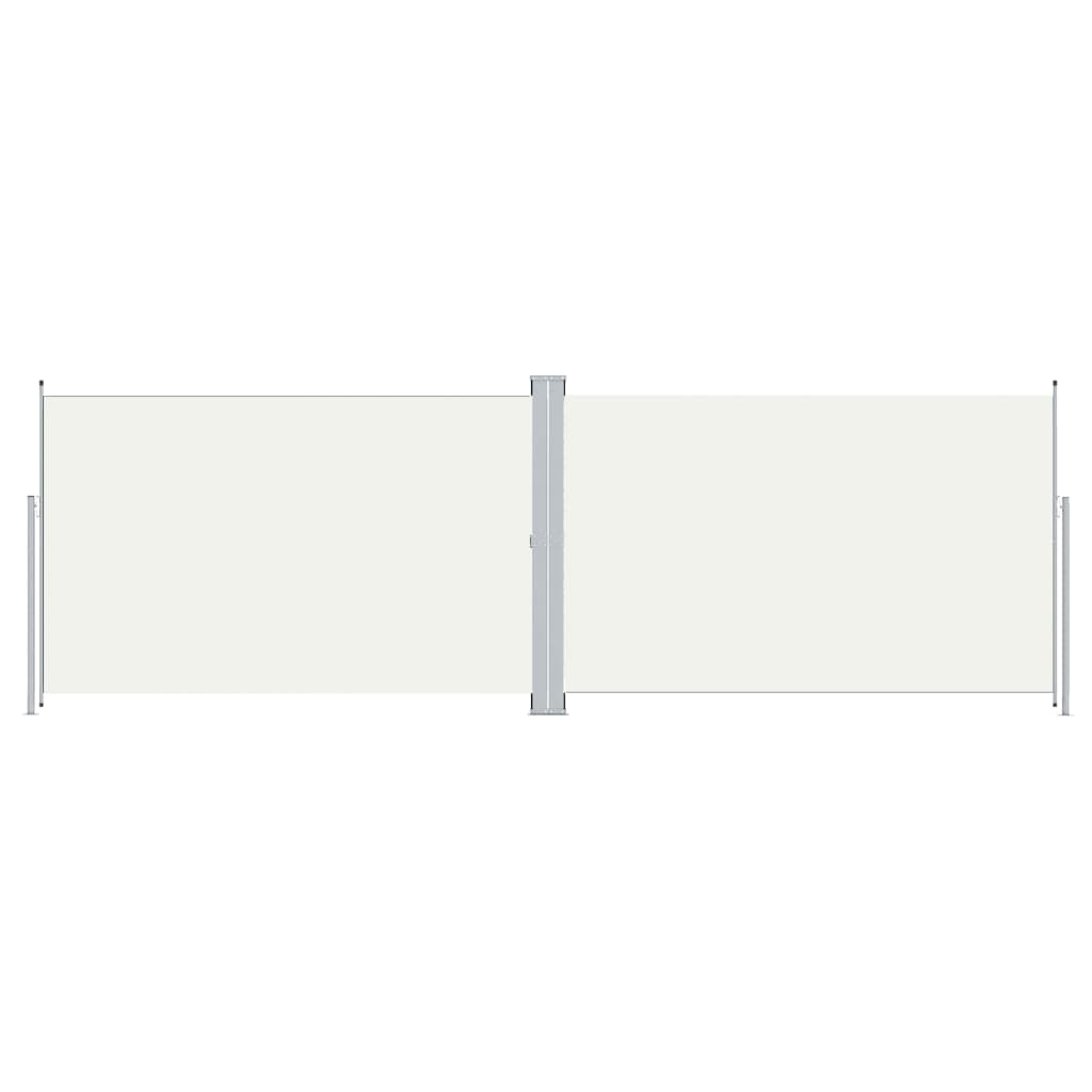 Vidaxl forrude udvides 200x600 cm creme -farvet