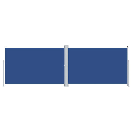 Pare-brise vidaxl extensible 200x600 cm bleu