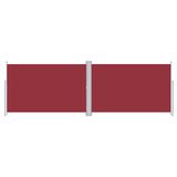 Pare-brise vidaxl extensible 200x600 cm rouge