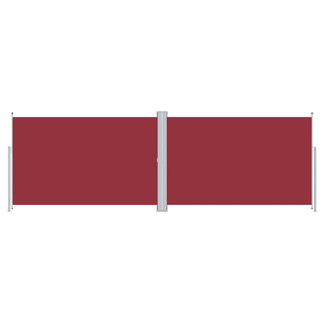 Pare-brise vidaxl extensible 200x600 cm rouge