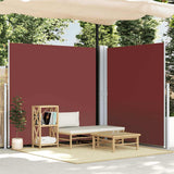 Pare-brise Vidaxl extensible 220x600 cm brun