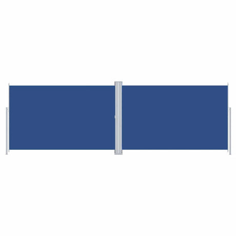 Pare-brise Vidaxl extensible 220x600 cm bleu