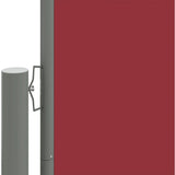 Pare-brise Vidaxl extensible 140x1000 cm rouge