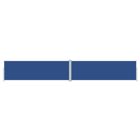 Pare-brise Vidaxl extensible 160x1000 cm bleu