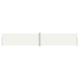 Pare-brise vidaxl extensible 180x1000 cm noir