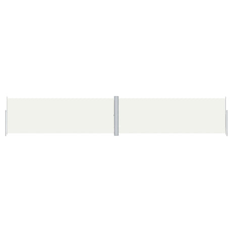 Pare-brise vidaxl extensible 180x1000 cm noir