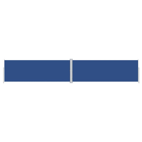Pare-brise Vidaxl extensible 180x1000 cm bleu