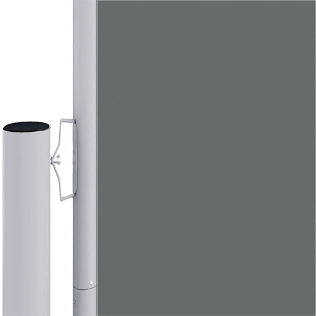En pare-brise Vidaxl extensible 200x1000 cm anthracite -colored