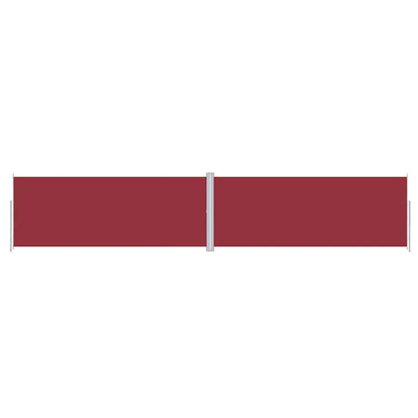Pare-brise vidaxl extensible 200x1000 cm rouge