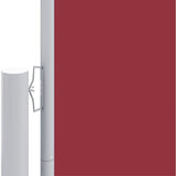 Pare-brise vidaxl extensible 200x1000 cm rouge
