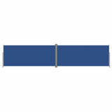 Pare-brise Vidaxl extensible 220x1000 cm bleu