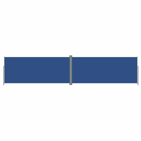 Pare-brise Vidaxl extensible 220x1000 cm bleu