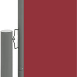Pare-brise Vidaxl extensible 220x1000 cm rouge