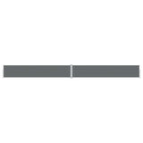 Pare-brise Vidaxl extensible 117x1200 cm anthracite -colored