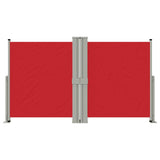 Pare-brise Vidaxl extensible 140x1200 cm rouge