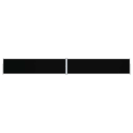 Pare-brise Vidaxl extensible 160x1200 cm noir