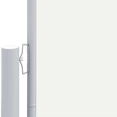 En pare-brise Vidaxl extensible 160x1200 cm Crème -colored