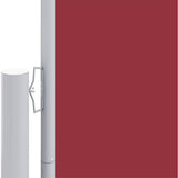 Pare-brise Vidaxl extensible 160x1200 cm rouge