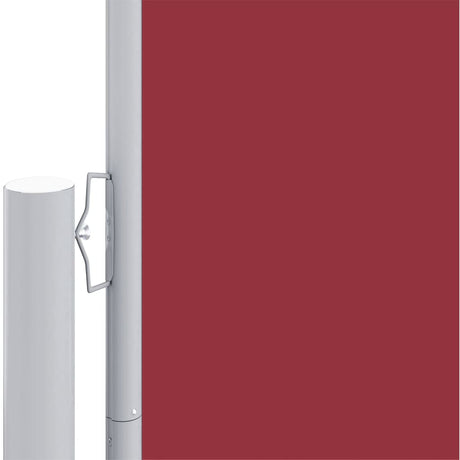 Pare-brise Vidaxl extensible 160x1200 cm rouge