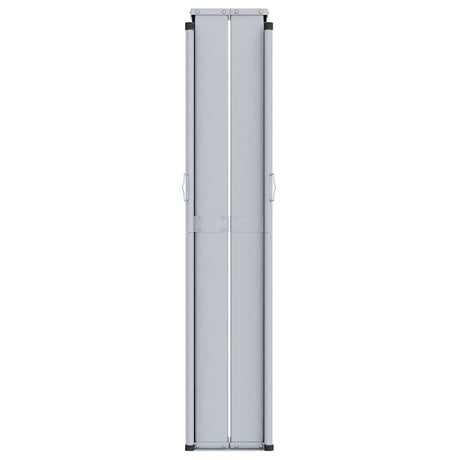 Pare-brise Vidaxl extensible 180x1200 cm noir