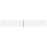 En pare-brise Vidaxl extensible 180x1200 cm Crème -colored