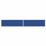 Pare-brise Vidaxl extensible 200x1200 cm bleu