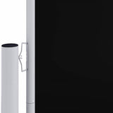 Pare-brise Vidaxl extensible 220x1200 cm noir