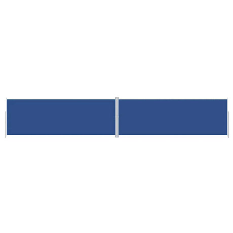 Pare-brise Vidaxl extensible 220x1200 cm bleu