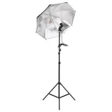 Vidaxl Studio Lighting Set con treppiedi e ombrelli