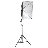 Vidaxl Studio Lighting Set med bakgrunn og softboxes