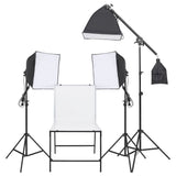 Ensemble de studio photo Vidaxl avec table d'enregistrement