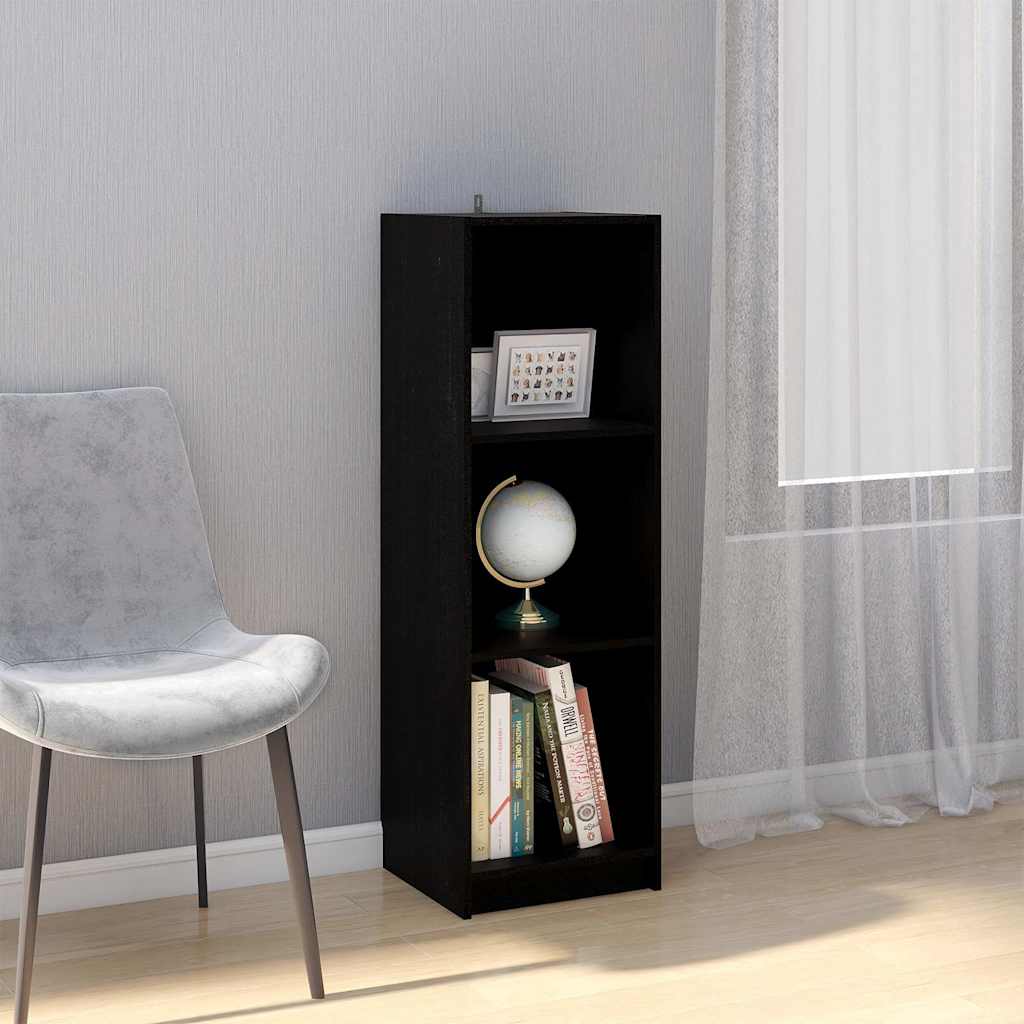 Vidaxl boekenkast kamerscherm 36x33x110 cm massief grenenhout zwart