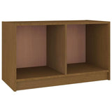 Vidaxl tv-meubel 70x33x42 cm massief grenenhout honingbruin