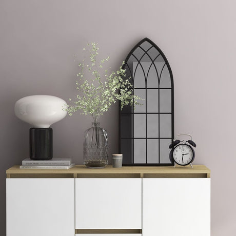 Miroir Vidaxl 70x30 cm Black