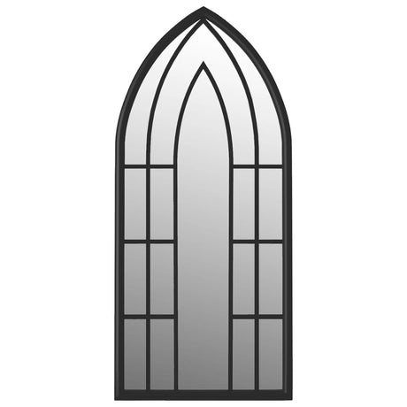 VidaXL miroir 100x45 cm fer noir