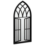 Miroir vidaxl 100x45 cm de fer noir