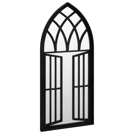 Miroir vidaxl 100x45 cm de fer noir