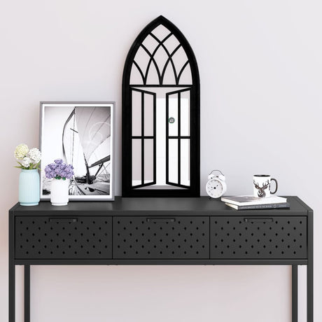 Miroir Vidaxl 70x30 cm Black