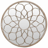 Miroir vidaxl autour de 40x3 cm de sable de fer -colore