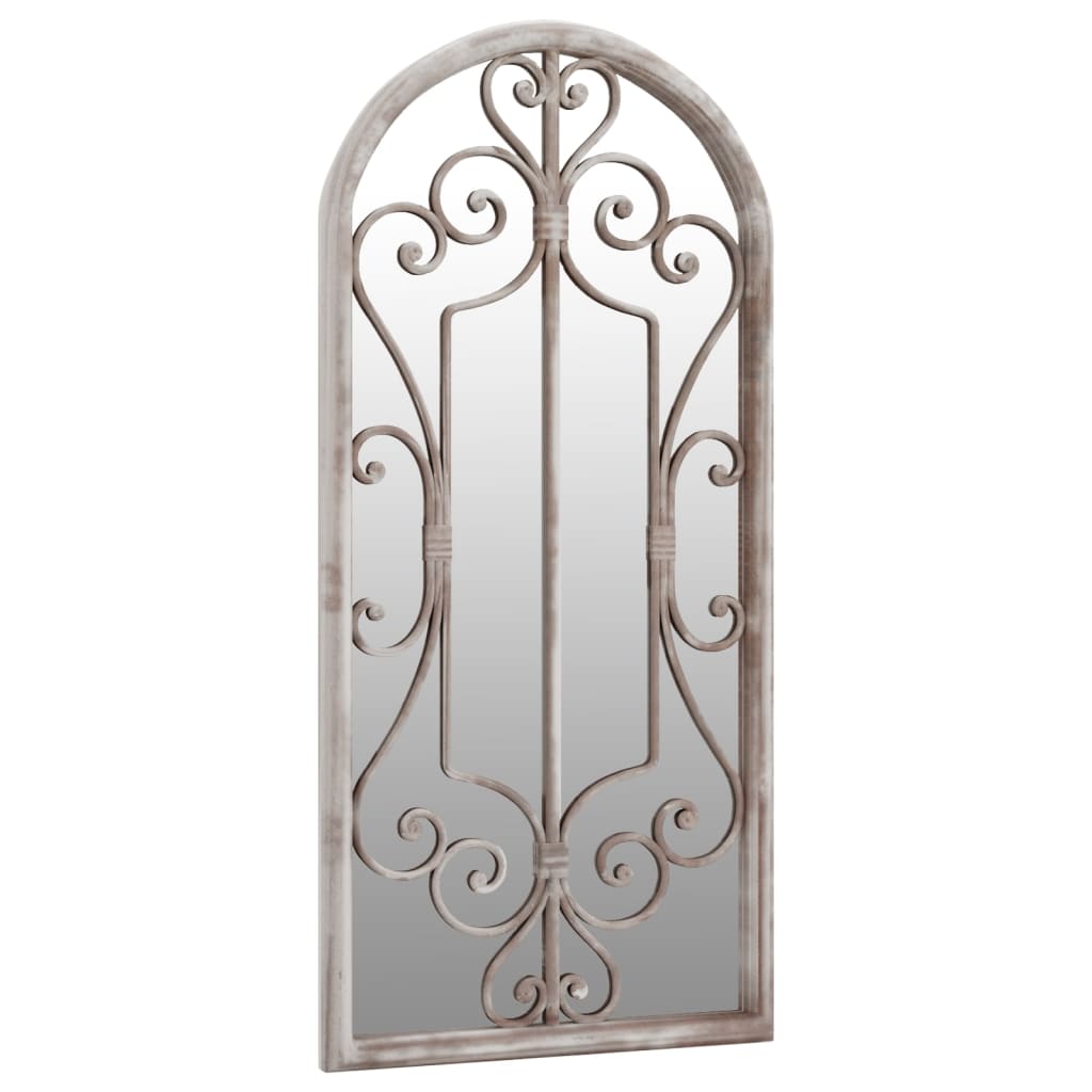 Miroir vidaxl 100x45 cm sable de fer -colore