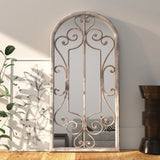 Miroir vidaxl 100x45 cm sable de fer -colore