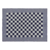Vidaxl Cuisine Cloths 10 ST 50x70 cm Coton bleu et blanc