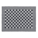 Vidaxl Cuisine Cloths 10 ST 50x70 cm Coton noir et blanc