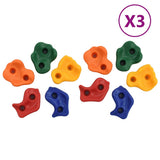 Vidaxl escalade des pierres 30 m avec corde multi-colorants