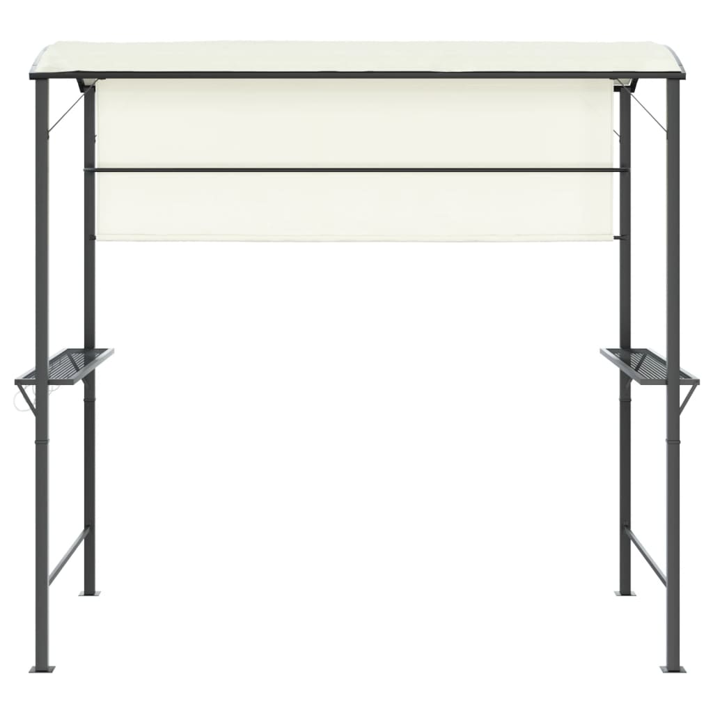 Vidaxl Arbor med tag 220x110x200 cm creme -farvet