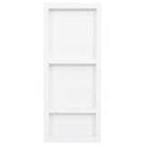 Douche Vidaxl avec 3 compartiments 41x99x9 cm de haut blanc
